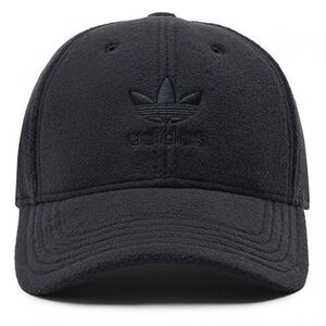 新品/未使用♪adidas≪アディダス≫♪オリジナルス /ユニセックス クラシックトレフォイル フリースキャップ♪ブラック/OSFZ54-57cm 