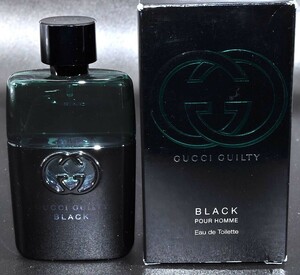 GUCCI グッチ 香水 Guilty Black Pour Homme Eau de Toilette ギルティ ブラック プールオム オードトワレ 50ml 箱付き 9G71715