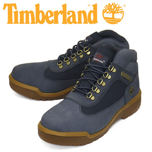 Timberland (ティンバーランド) A2N1T FIELD BOOT WP フィールドブーツ ウォータープルーフ Dark Blue TB481 US7-約25.0cm