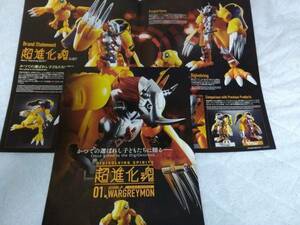 デジモン 超進化魂 Digivolving Series ウォーグレイモン チラシ☆2枚☆非売品☆東京おもちゃショー2017