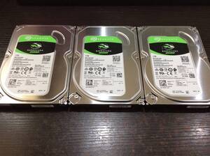 【3個セット/動作品】SEAGATE BARRACUDA ST1000DM01 [1TB/1000GB SATA] 3.5インチ/HDD/ハードディスク