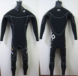 【美品】RASH WETSUITS ラッシュウエットスーツ☆最新セミドライ☆ALL4mm☆“4 SEASONS SERIES”BZ-5☆最先端短起毛素材『ATHLETE JERSEY』