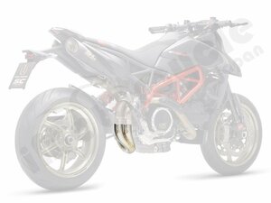 【国内在庫】SC-PROJECT SCプロジェクト キャタライザーキャンセル リンクパイプ DUCATI HYPERMOTARD ハイパーモタード 950 / SP 