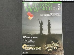 ｓ◎◎　1995年5月号　WINDOWS WORLD　特集・海外のオンラインソフト大集合　付録CD-ROMなし　書籍のみ　書籍　雑誌 　/　K