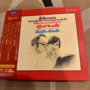 エソテリック ESOTERIC SACD ブレンデル、アバド／シューマン　ルプー、プレヴィン／グリーグ　ピアノ協奏曲