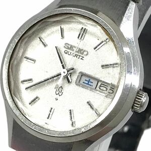 SEIKO セイコー 腕時計 7903-0040 クオーツ アナログ ラウンド シルバー ブラック ヴィンテージ ウォッチ 水晶マーク 諏訪精工舎 1979年製