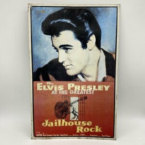 【ブリキ看板】ELVIS PRESLEY JAILHOUSE ROCK エルヴィス・プレスリー / 監獄ロック