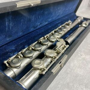 ムラマツフルート　Muramatsu Flute　111　管楽器　総洋銀製　ハードケース　初心者　入門　吹奏楽　