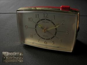 70s SEIKO トランジスタ 目覚し時計 minicon セイコー ミニコン USED レトロ 昭和 TRANSISTOR 置き時計