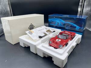 ②【極美品】exoto エグゾト 1/18 フォード GT40 Mk II ロードスター 1966 #1 カール・クーパー&ロン・ホブス RLG19048