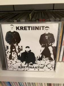 Kretiinit 「Kretinaatio 」CD punk pop finland ramones ne luumaet klamydia 母国語パンク 珍ラモ melodic