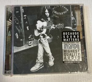 Neil Young Greatest Hits.with DVD. CD+ DVD combo Pak.US盤 未開封品 ニールヤング グレイティストヒッツ.2枚組 reprise 48924-2