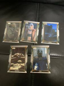 スターウォーズ　トレーディングカード　topps ブックオブボバ　クリーチャー