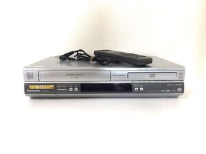 【中古整備品】正常動作 パナソニック Panasonic NV-VP31 DVD/VHS 一体型ビデオデッキ DVD→VHSかんたんダビング可 HOSD241212002