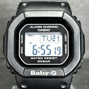 CASIO カシオ Baby-G ベビージー BGD-560-1 腕時計 デジタル クオーツ ブラック ラバーベルト 多機能 カレンダー 動作確認済み