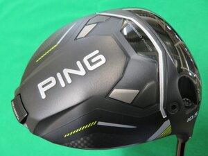 【中古】 PING　ピン　2024　G430　MAX　10K　ドライバー （10.5°） 【Ｓ】　ALTA　J-CB　BLACK　HC付き、レンチ無し