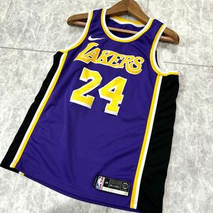 1円~ ＊ 19年製 NIKE ナイキ NBA レイカーズ LAKERS 24番 BRYANT バスケットボール ユニフォーム / ゲームシャツ 48 メンズ タンクトップ