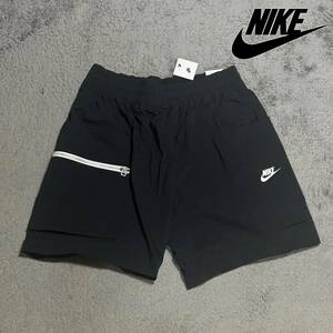 送料360円 XLサイズ 新品 NIKE Dri-FIT ウーブン ショートパンツ 夏 ドライフィット ポケット ショーツ ハーフパンツ メンズ 黒 ブラック