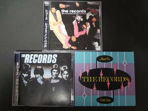 THE RECORDS / shades in bed, crashes, music on both sides +bonus tracks CD UK パワーポップ パブロック ザ・レコーズ kursaal flyers