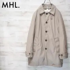 MHL. 13AW Proofed Cotton Duster Coat-M