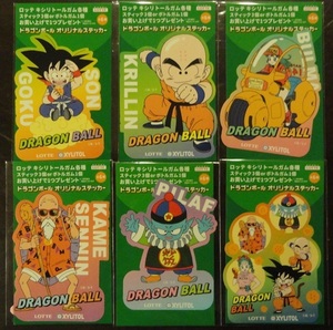 ◇ドラゴンボール オリジナルステッカー 全6種 セブンイレブン限定◇