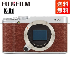 富士フイルム FUJIFILM X-A1 ボディ ブラウン ミラーレス一眼 カメラ 中古