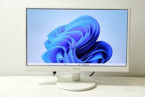 「中古品」PHILIPS 243V5Q 液晶モニター 24インチ フルHD（1920x1080）