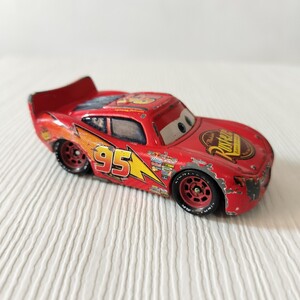 Disney Pixar Cars ディズニー ピクサー マテル カーズ ライトニング マックイーン RUST- EZE ミニカー Cars ジャンク品