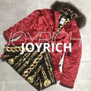 ［訳あり］JOYRICH 中綿入り N-3B リアルファージャケットS赤 ミリタリー