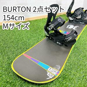 Burton バートン スノーボード 154cm Cartel バイン セット