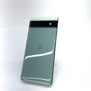 【中古品】au版 SIMフリー Google Pixel 6a 128GB 【検品初期化済み/液晶割れあり】°