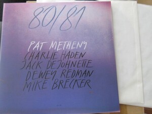 G/2LP/180g×2重量盤/西独盤/Pat Metheny(パットメセニー)/80/81