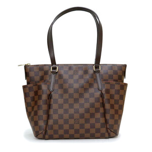 （未使用保管品）ルイ ヴィトン LOUIS VUITTON トータリー PM トートバッグ ダミエ ブラウン 茶 ゴールド金具 N41282