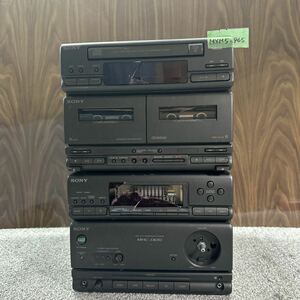 MYM5-965 激安 ミニコンポ SONY HTC-J300 STR-J300 CD カセット 通電不可 ジャンク※3回再出品で処分