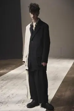 ヨウジヤマモト Yohji Yamamoto ウールギャバ ジャケット ギャバ