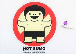 CTS15キューン レディース 相撲 関取 すもう 髷NOT SUMO禁止 半袖TシャツCUNE ウサギ