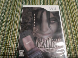 CALLING黒き着信/コーリング 黒き着信 HUDSON ハドソン Nintendo Wii Calling