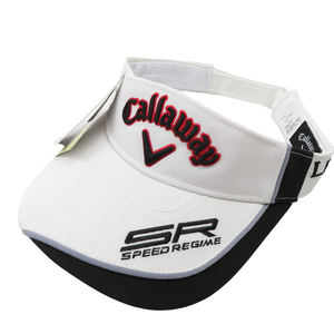 【1円】【新品】CALLAWAY キャロウェイ 5214397 サンバイザー ホワイト系 (57-59) [240001987856]