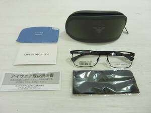 CV5602tb 展示品 EMPORIO ARMANI エンポリオアルマーニ メガネフレーズ EA 1048D 3175 55□17 140