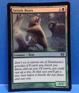 MTG Grizzly Bears 灰色熊 英 Foil