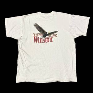 90s Winston Tシャツ ウィンストン 煙草 Marlboro 鷹 80s 00s vintage 企業 アニメ ムービー ゲーム　ヴィンテージ ヒップホップ バンド