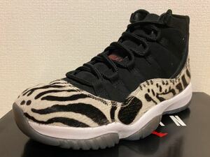 【送料無料】NIKE AIR JORDAN11 RETRO ナイキ ジョーダン11 AR0715 010 ハラコ