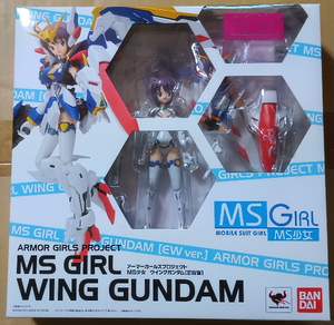 bandai アーマーガールズプロジェクト MS少女 ウイングガンダム (EW版) 未開封未使用