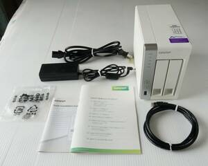 【動作品】QNAP★TS-231P 2ベイ NAS★HDD無し