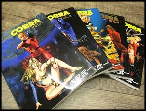 送料無料 G② SH3 全初版 COBRA コブラ ジャンプ コミックス デラックス フルカラー コミック マンガ 漫画 計5冊 セット 寺沢武一 集英社