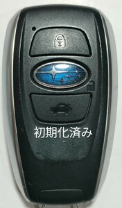 初期化済スバル純正スマートキー3ボタン基盤番号281451-5801　001-A01470 14AHA-01新品電池サービス⑰