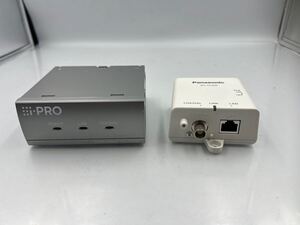 ◆12124) パナソニック　Panasonic i-PRO 同軸　LAN コンバーター　レシーバー　WJ-PR201UX WJ-PC200 PoE IPカメラ　アナログカメラ