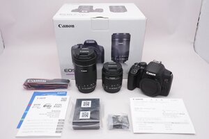 一眼レフカメラ EOS Kiss X10i ダブルズームキット ■Canon★Joshin(ジャンク)251C【1円開始・送料無料】