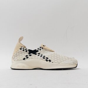 【1円スタート】 Nike ナイキ 312422-100 Air Woven White エア ウーブン ホワイト イントレチャート メッシュ 編み込み US7 24cm