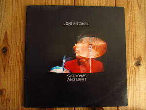 オリジナル / Joni Mitchell ジョニミッチェル Pat Metheny Jaco Pastorius Michael Brecker / Shadows And Light / Asylum BB-704 / US盤